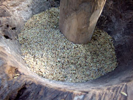 Milling mortar